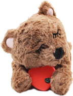 3T GROUP Puppy Heartbeat Toy Sleep Aid Dog Heartbeat Stuffed Animal Toy for Puppy Essentials Plush Pillow Pet Calming Anxiety Relief (Beige) - Image 12