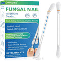 Oniadba Fungal Nail Treatment Swabs 100 Count front packaging with extra strength label.