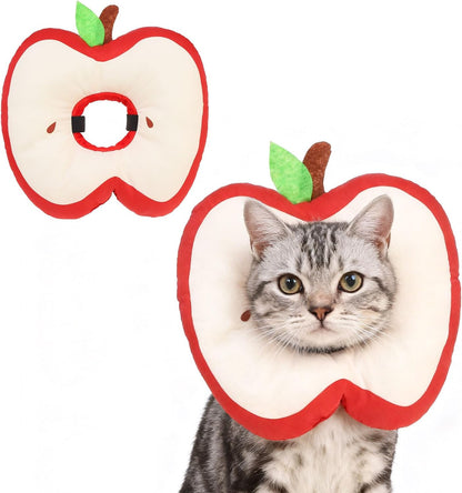 EXPAWLORER Cat Cone Collar Soft, Cat Recovery E Collar After Surgery to Stop Licking, Adjustable Waterproof Neck Elizabethan Pet Kitten Puppy Donut Pillow for Cats Wound Healing, Lion - Image 12