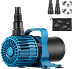 TONGCHANT Submersible Pond Pump front view showing the blue housing and intake grill.