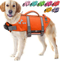 EMUST dog life jacket front view premium pet safety vest