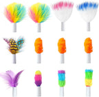 ORSDA electronic 360 degree rotating laser and feather toy packaging presentation.