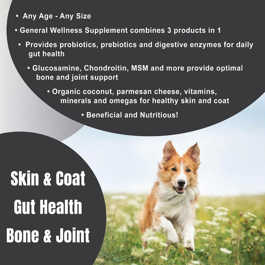 Nature's Farmacy Dogzymes Complete imported dog multivitamin powder