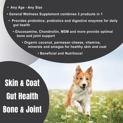 Nature's Farmacy Dogzymes Complete imported dog multivitamin powder