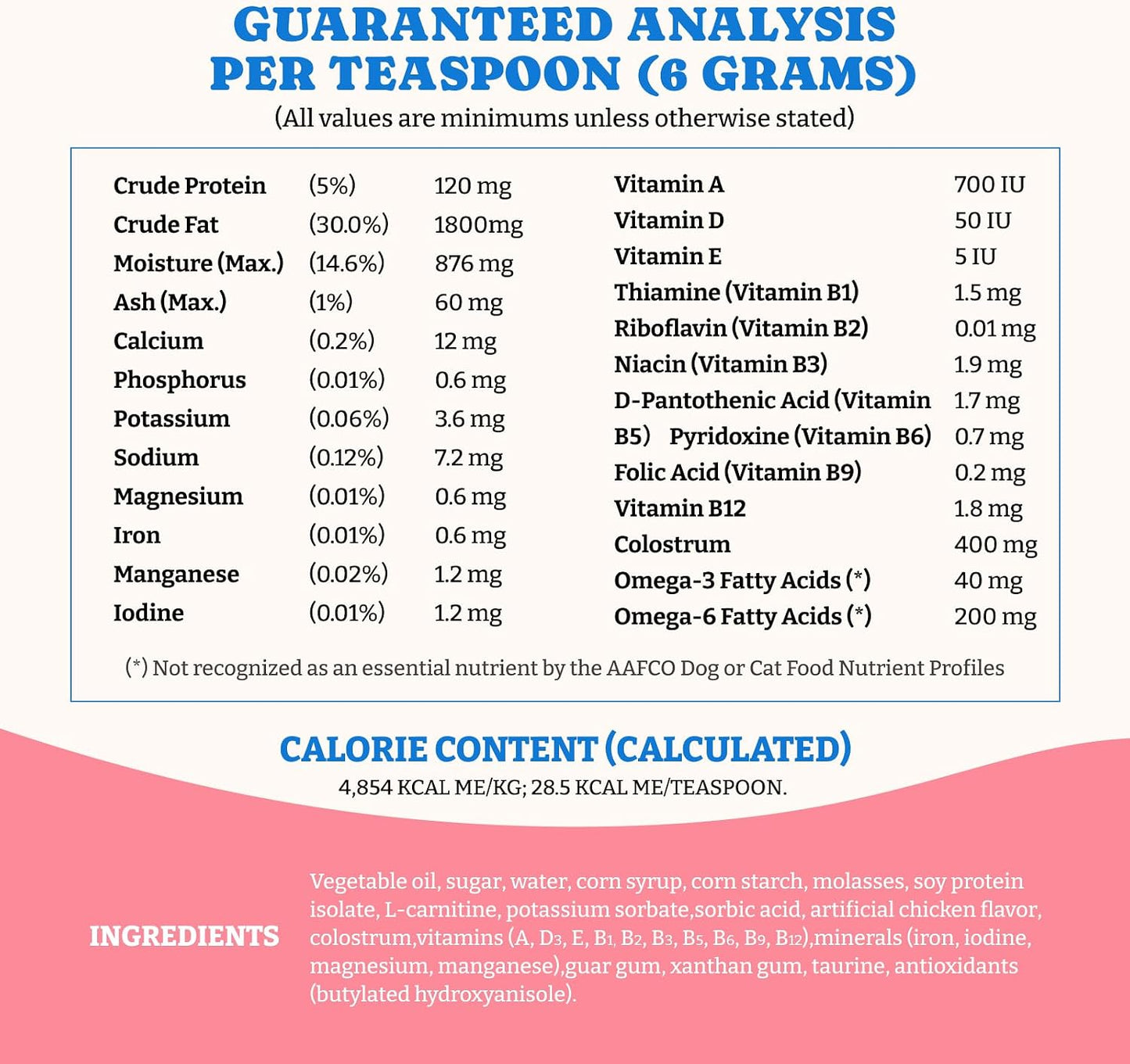 YoYoBay high calorie nutritional supplement tube close up details