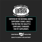 Authentic Purina cat wellness supplement box side description.
