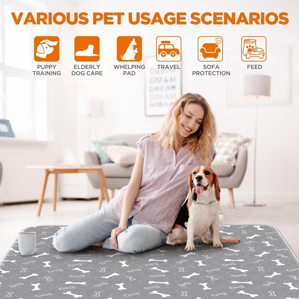 Baodan waterproof dog training mat in crate
