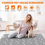 Baodan waterproof dog training mat in crate
