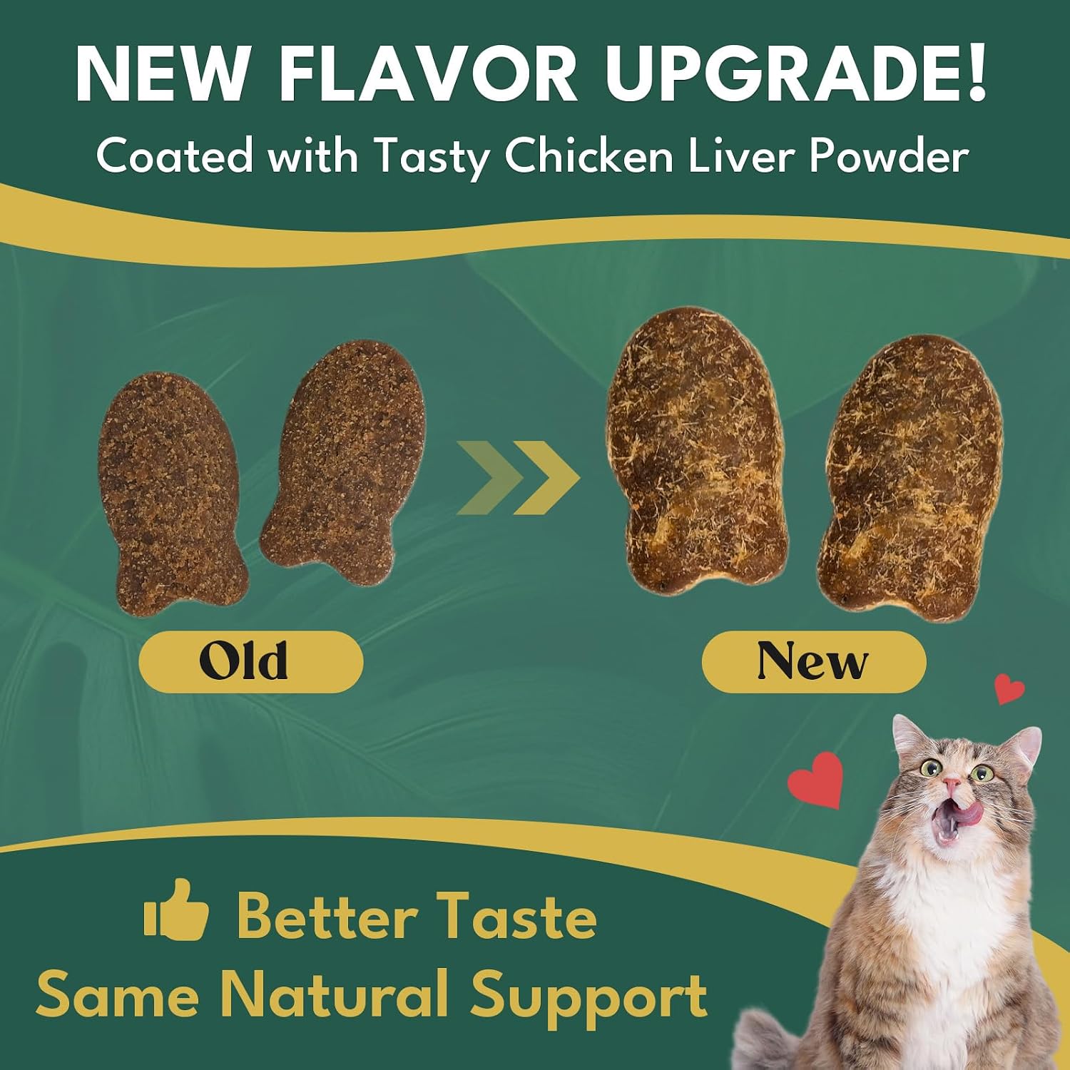 Woyamay flea and tick prevention for cats ingredient label