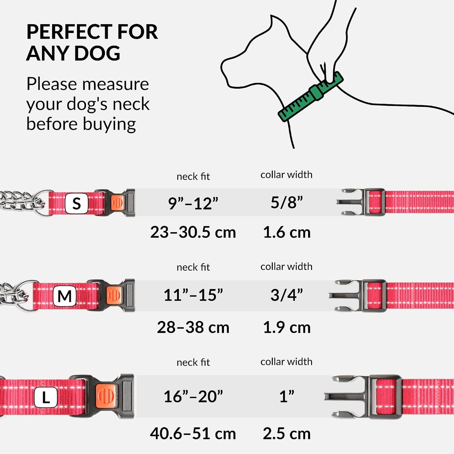 Side angle view of the premium pink escape proof martingale pet collar for large dogs