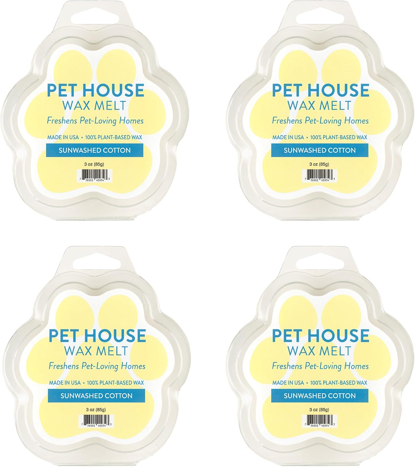 Pet House Wax Melts, Long-Lasting Scented Pet-Friendly Wax Melts, Natural Pet Odor Solution for A Fresh Smelling Home, Fresh Citrus, 3 OZ Each, 2 Pack - Image 13
