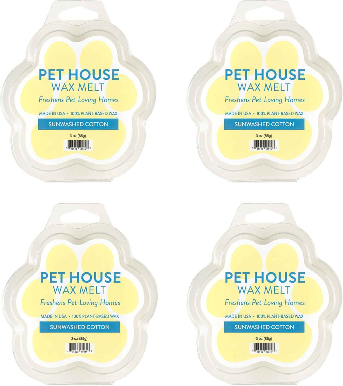 Pet House Wax Melts, Long-Lasting Scented Pet-Friendly Wax Melts, Natural Pet Odor Solution for A Fresh Smelling Home, Fresh Citrus, 3 OZ Each, 2 Pack - Image 13