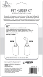 Four Paws pet nursing bottle set components laid out