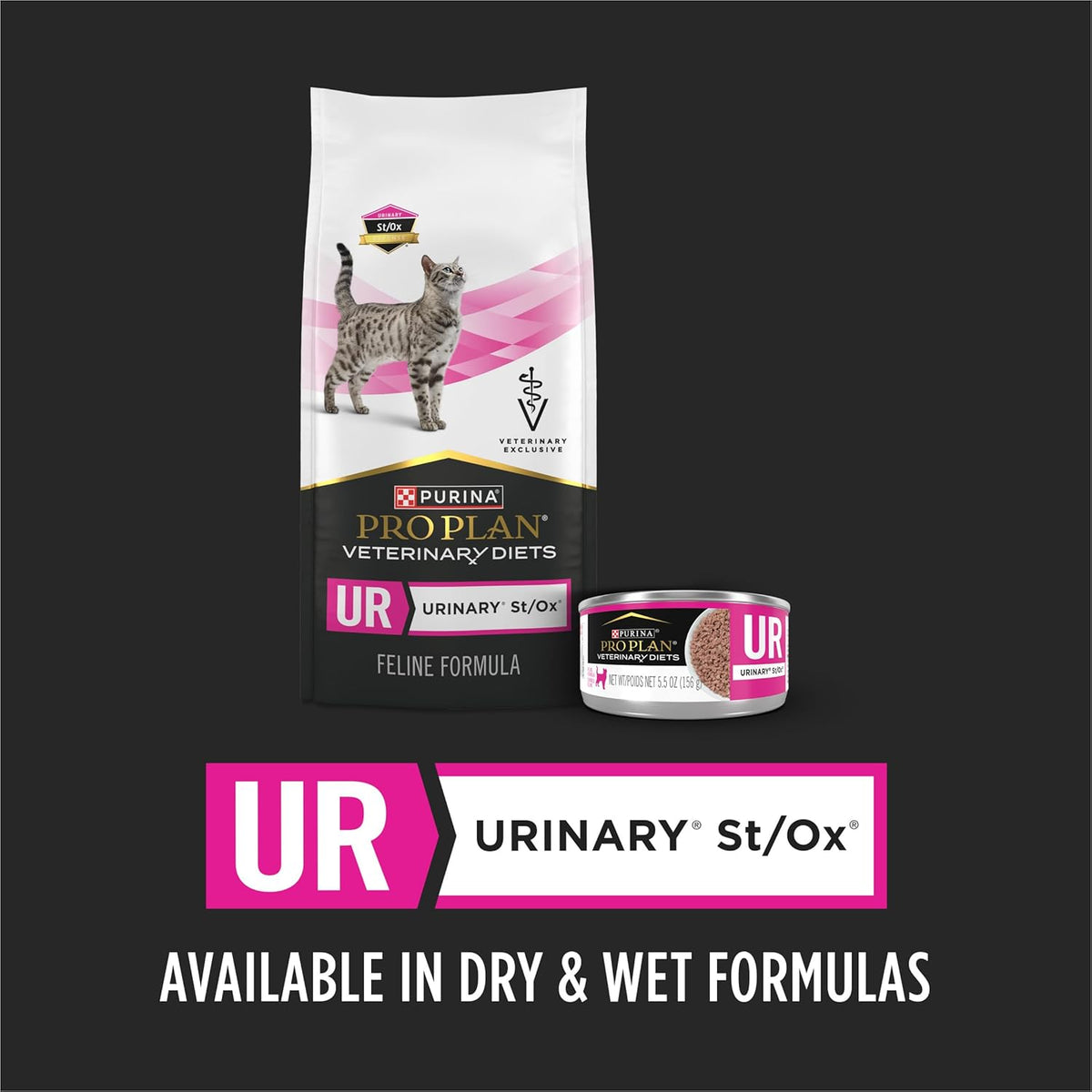 Pro Plan Veterinary Diets Purina UR Urinary St/Ox Feline Formula Dry Cat Food - 6 lb. Bag - Image 9
