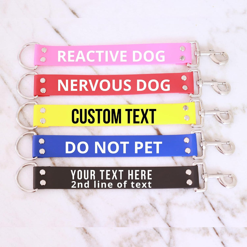Heavy duty leash wrap with metal trigger snap hook