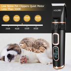 HOLDOG professional dog clippers for thick coats side profile view