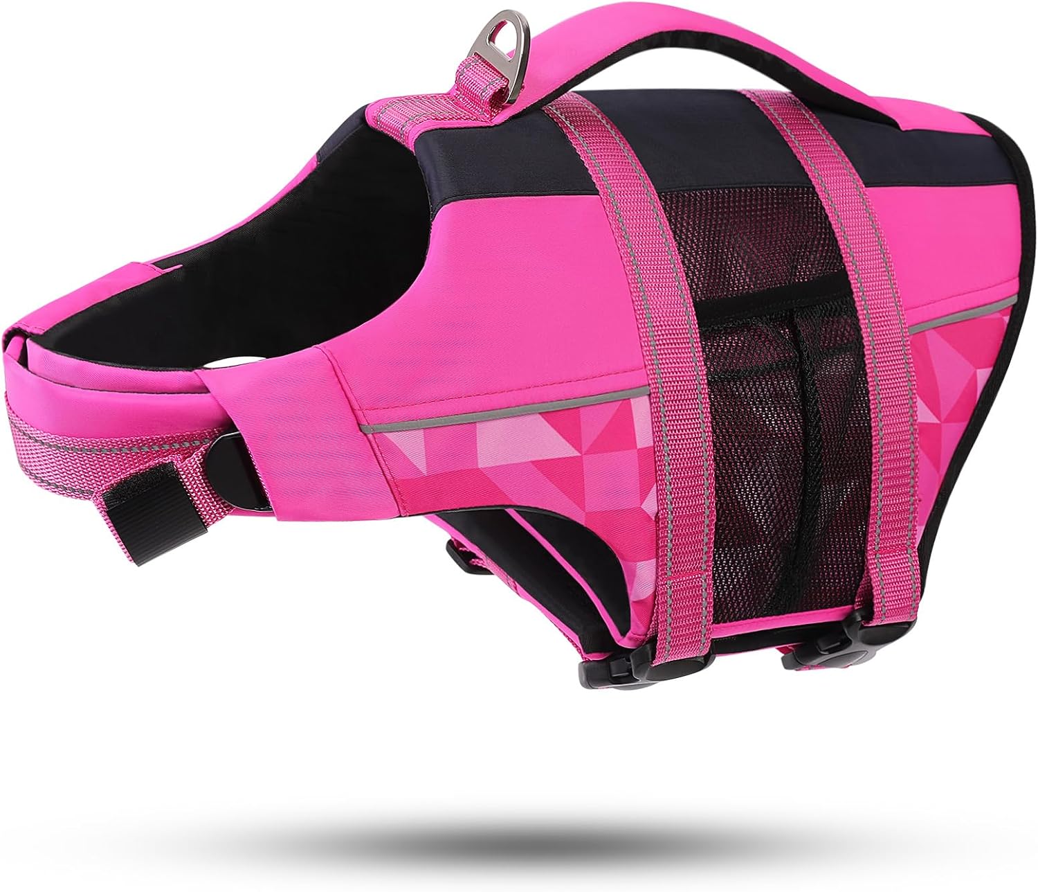 ASENKU Dog Life Jacket with Reflective Stripes, Adjustable High Flotation Dog Safety Vest, Ripstop Pet Lifesaver for Swimming Boating, Lightweight Life Preserver for Large Dogs (Blue, XL) - Image 13
