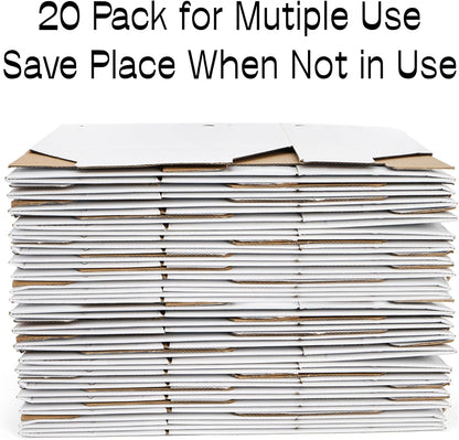 Coloch 20 Pack Cardboard Pet Carrier for Small Pets, 11x8x6 Inches Disposable Pet Transport Box for Pullets, Fowls, Hamsters, Gerbils, Reptiles, Guinea Pigs - Image 6