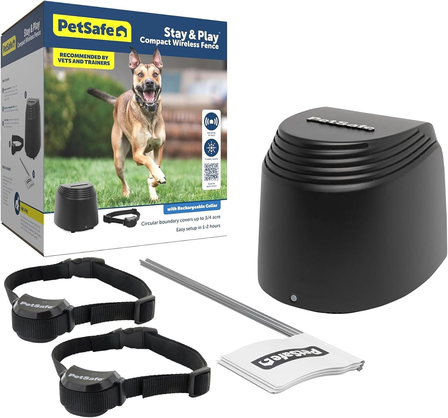 PetSafe Stay & Play Wireless Pet Fence Receiver Collar Only for Dogs and Cats, Waterproof and Rechargeable, Tone and Static Correction - From The Parent Company of INVISIBLE FENCE Brand - Image 9