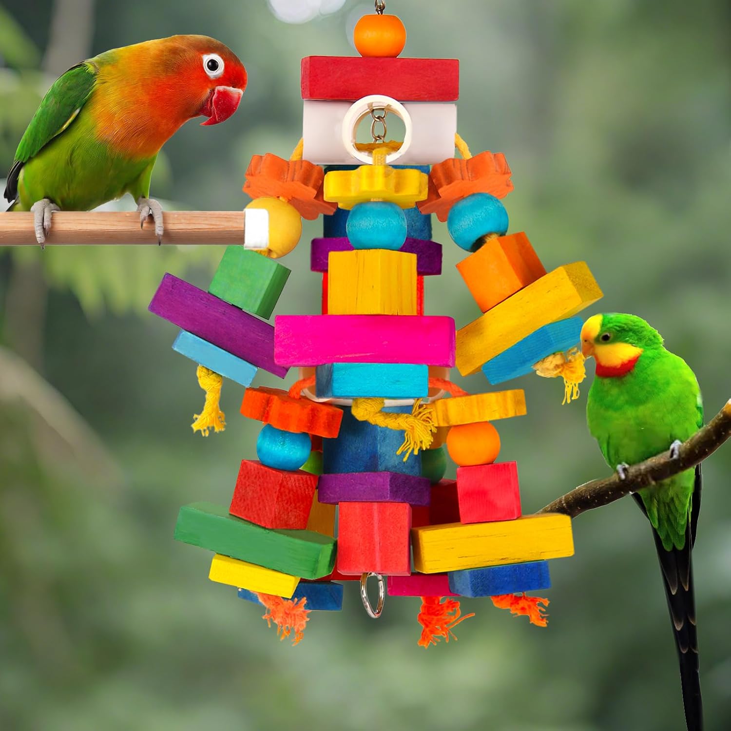 Kyouki durable bird playstand accessory with heavy duty hanging hook.