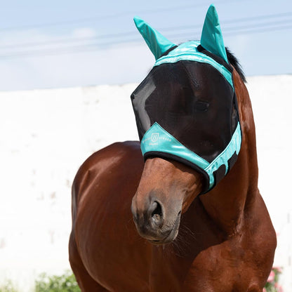 Harrison Howard horse fly mask with ear protection and eye darts