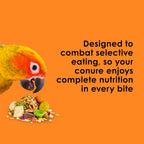 Back Packaging Details And Nutritional Information For Kaytee Conure Blend