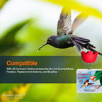 Hummer's Galore hummingbird food packaging seal and freshness details