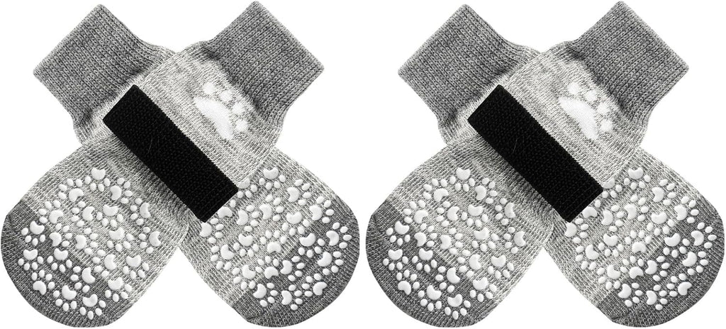 EXPAWLORER Anti-Slip Dog Socks,Dog Boots&Paw Protectors to Prevent Licking,Dog Shoes for Hot/Cold Pavement, Double Sides Non-Skid Traction Control on Hardwood Floor for Senior Dogs - Image 13