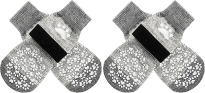 EXPAWLORER Anti-Slip Dog Socks,Dog Boots&Paw Protectors to Prevent Licking,Dog Shoes for Hot/Cold Pavement, Double Sides Non-Skid Traction Control on Hardwood Floor for Senior Dogs - Image 13