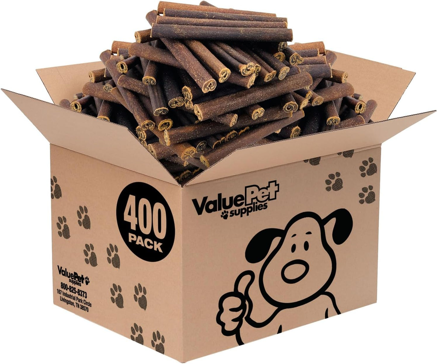 ValueBull Collagen Sticks for Dogs, 6 Inch Medium Chews, Natural Long-Lasting Dog Treats, 100 Count Bulk Pack - Supports Joints, Skin & Coat with Chondroitin & Glucosamine - Image 13