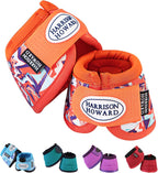 Harrison Howard Horse Bell Boots Overreach Bell Boots No-Turn Bell Boots for Horse-Durable Protective Hoof Boot - Image 12