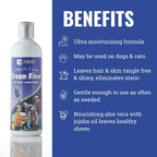Kenic Lite-N-Easy pet coat conditioner bottle displayed against a neutral background