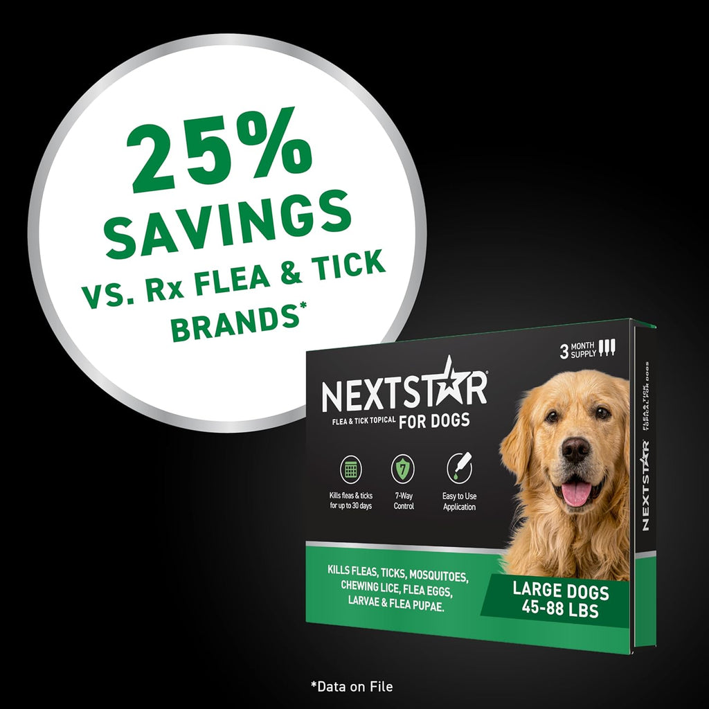 NEXTSTAR fast acting flea and tick repellent topical solution close up