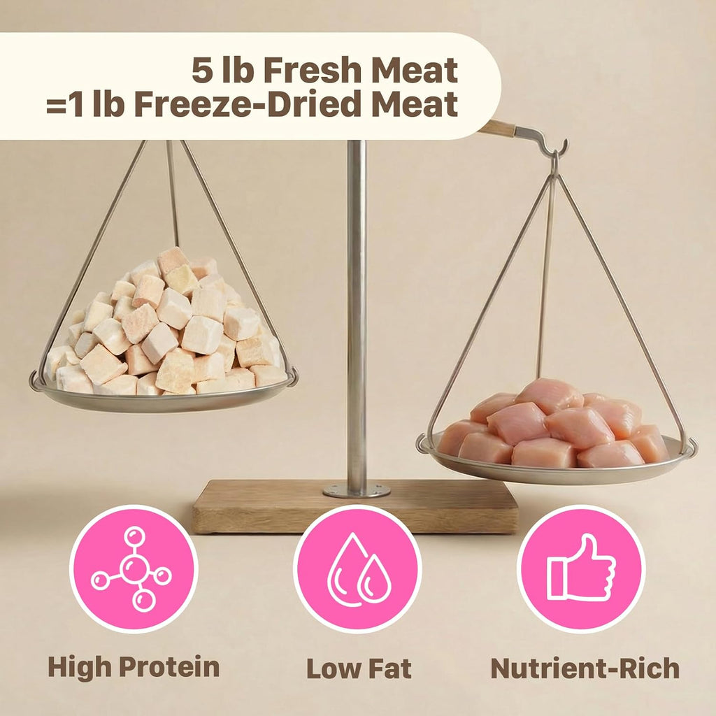 MON2SUN raw chicken healthy low calorie snacks for picky dogs