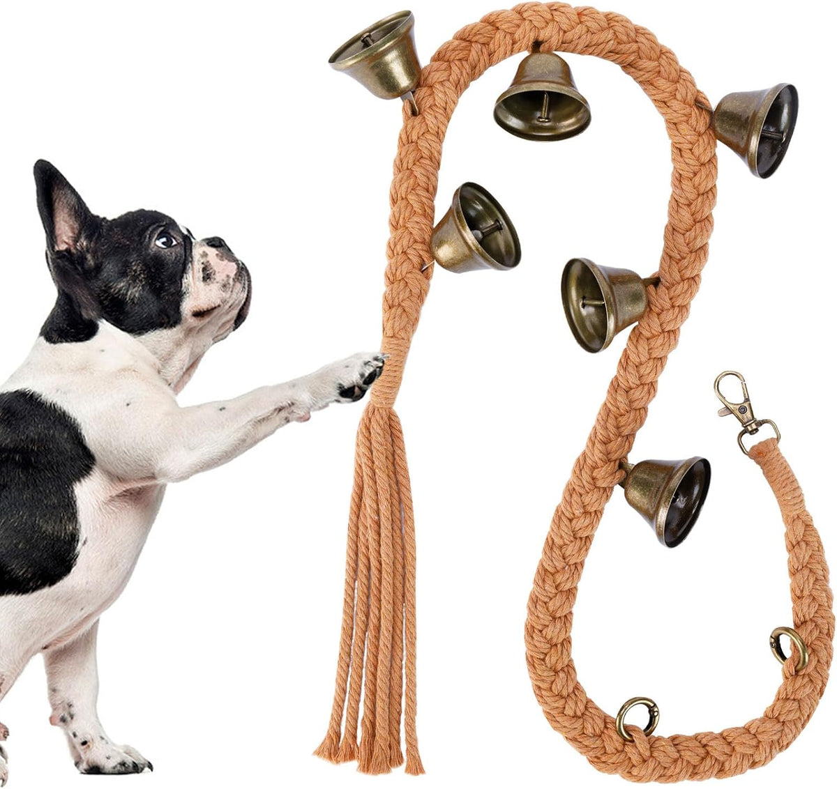 Klogtsind dog bell packaging and product set