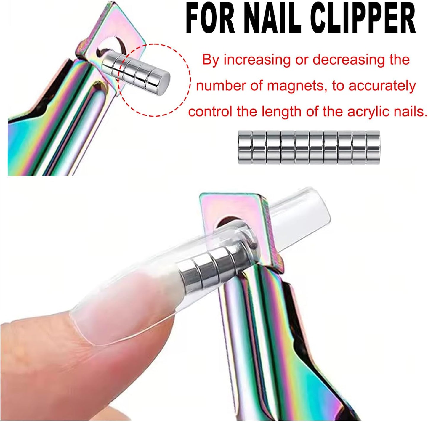 MOLILON multi use small round magnets holding notes securely on a metal office whiteboard surface.