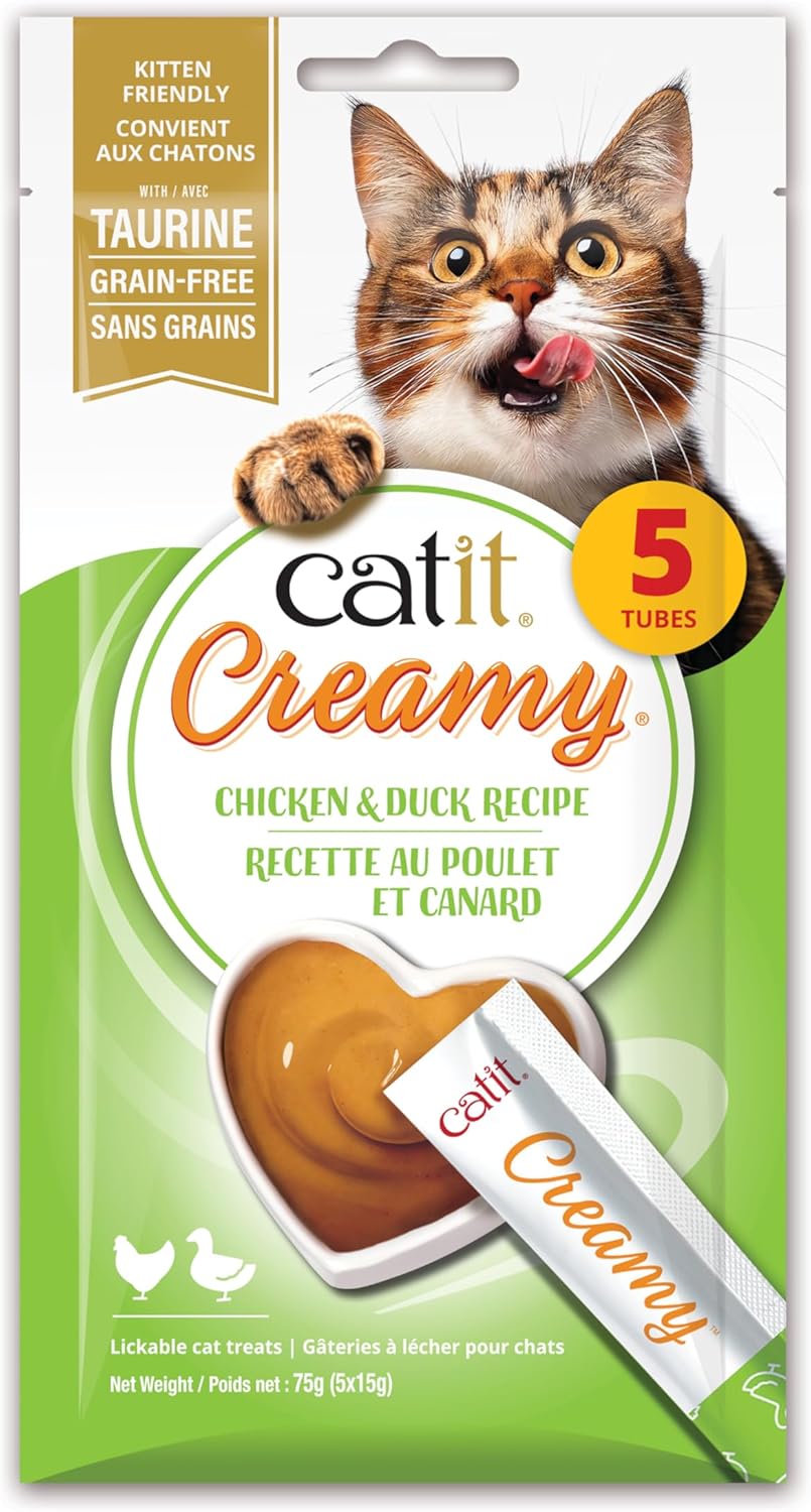 Catit Creamy Lickable Cat Treat, 50 Pack - Image 15