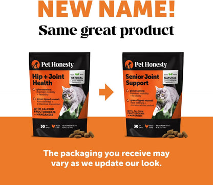 Pet Honesty cat joint support supplement 30 day supply bag