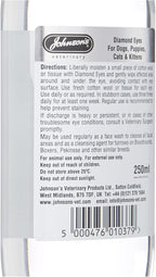 Gentle pet facial cleanser liquid for dog and cat tear stains side angle