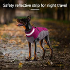 Dog Winter Jacket Cozy Reflective Waterproof Windproof Warm Pet Garment,Comfortable Cold Weather Fleece Apparel Outfits with Zipper Closure for Small Medium Large Dogs Puppy Walking,X-Large - Image 3