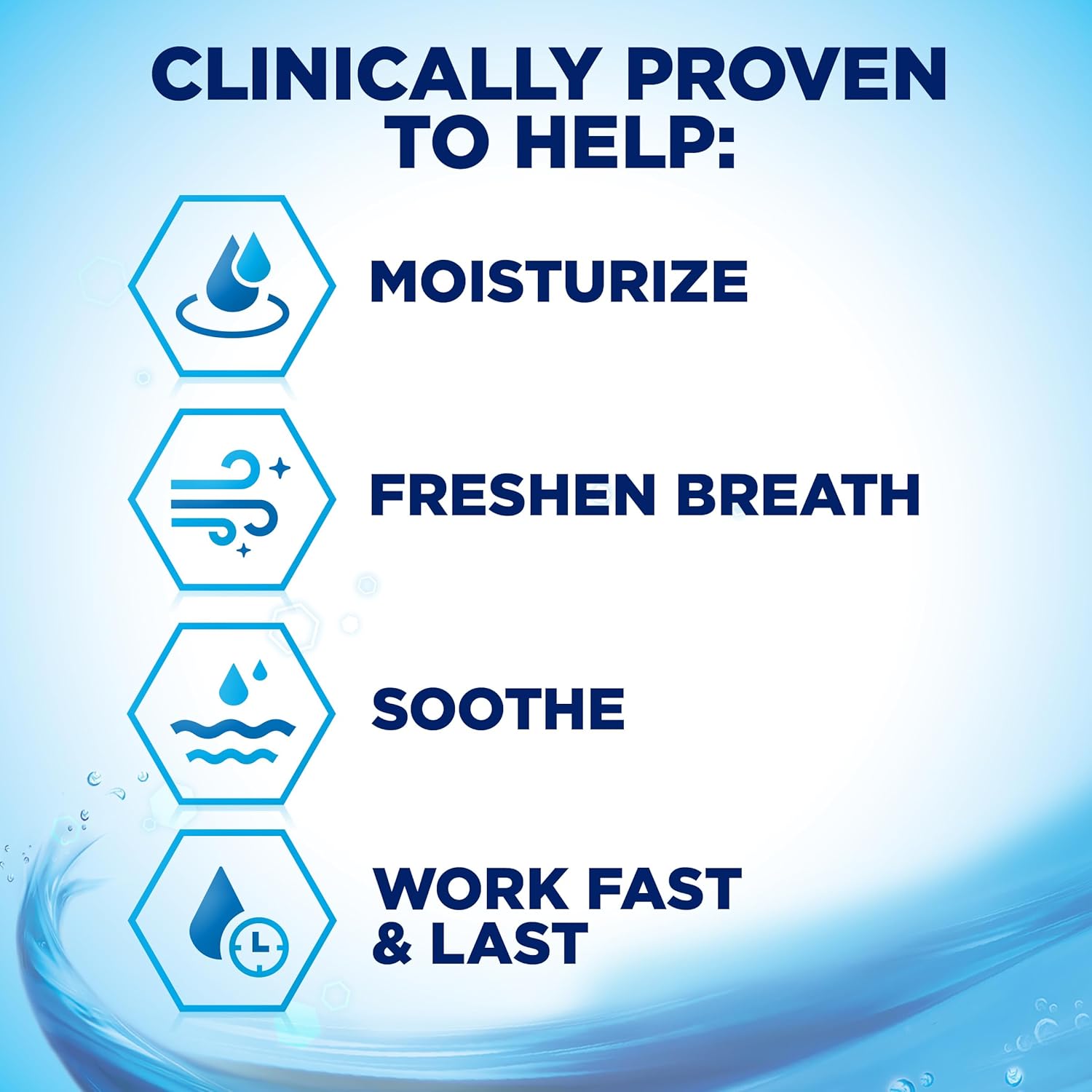 Biotene Oral Rinse Mouthwash for Dry Mouth, Fresh Mint - 16 fl oz - Image 6