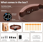 Premium packaging contents of the NBSUN smart pet training collar system