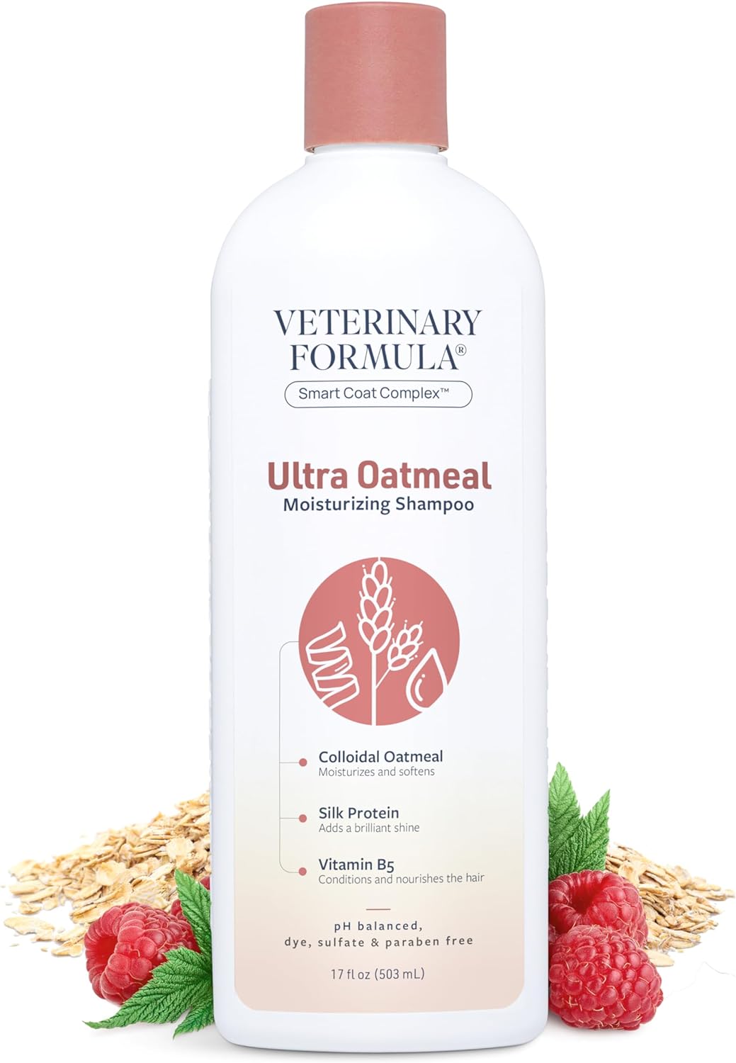 Veterinary Formula Smart Coat Complex Ultra Oatmeal Moisturizing Conditioner for Dogs, 17 Fl oz - with Colloidal Oatmeal & Jojoba - Leaves Coat Soft, Shiny, Hydrated, Strong, with Long-Lasting Scent - Image 11