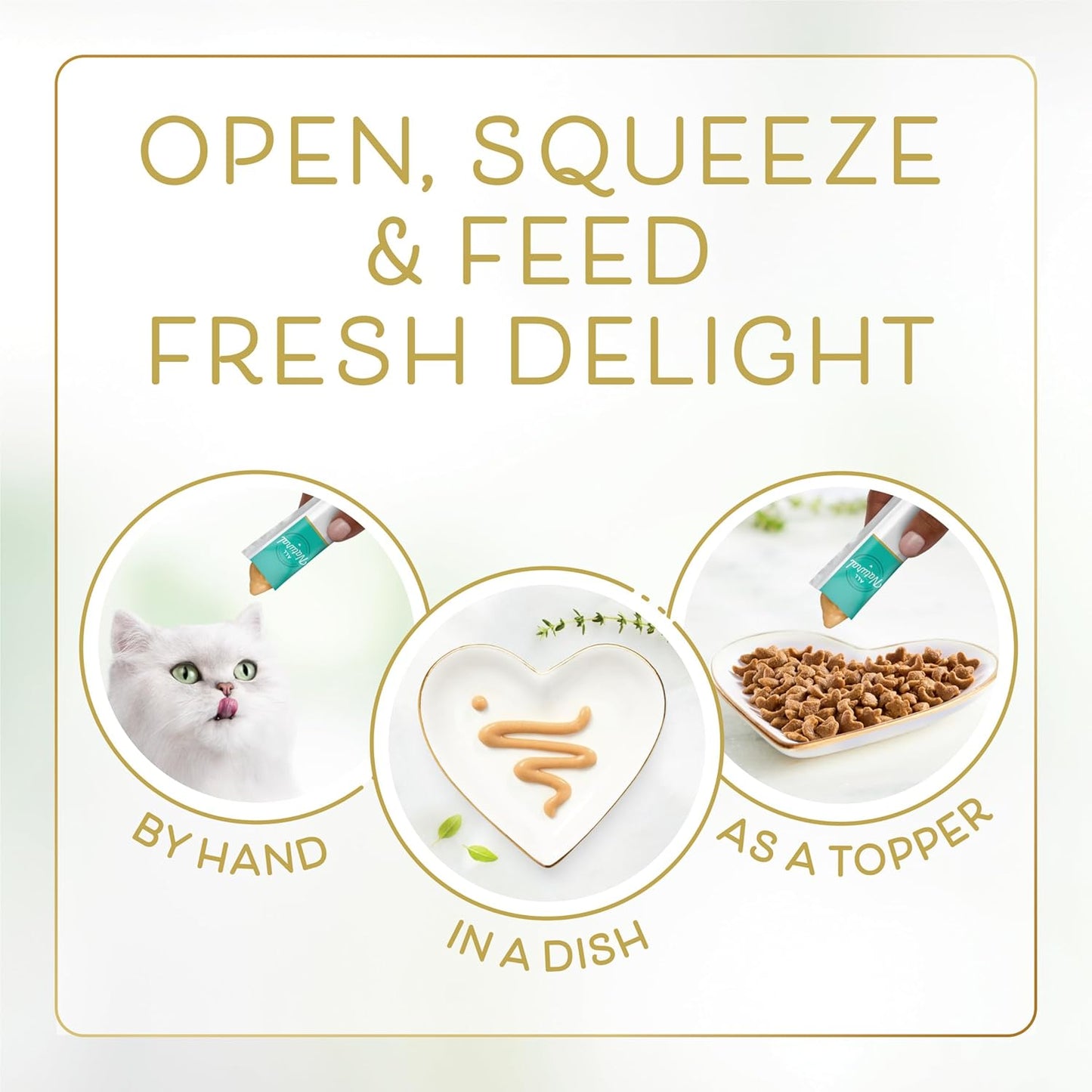 Fancy Feast Savory Puree Naturals ingredient highlight