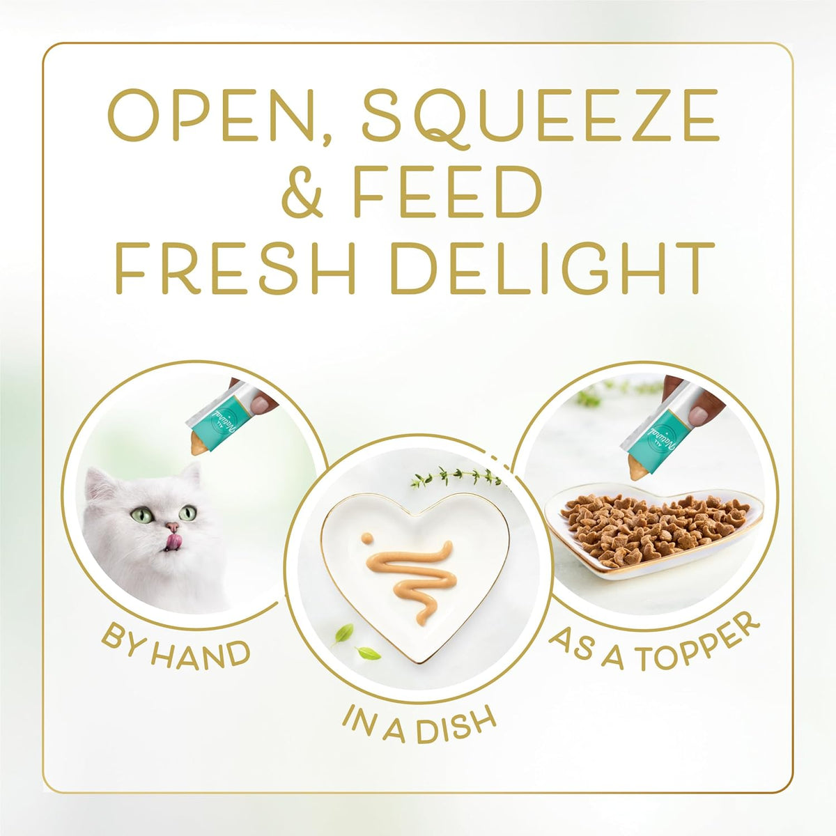 Fancy Feast Savory Puree Naturals ingredient highlight