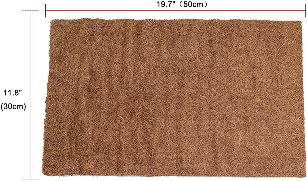 Hamiledyi coconut fiber substrate roll and sheets displayed.