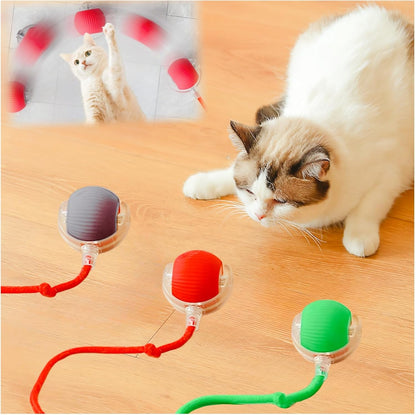 Interactive Cat Toys for Indoor Cats, Agility Move Cat Balls,Motion Activated Cat Balls, Cat Toys for Bored Indoor CatsGreen - Image 12