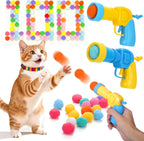Mity Rain cat ball launcher set front view