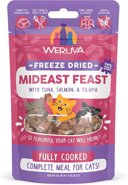 Weruva Cat Freeze Dried, Paw Lickin' Chicken with Chicken Breast, 1oz Bag - Image 13