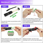 BEIKE ultraviolet light verifying official documents and currency watermarks.